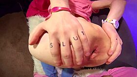 a rough wife dominates her hubby with fierce strapon pounding in homemade fury