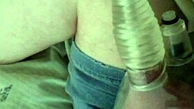 milky tits get deepthroated and sucked dry with every lactating drop swallowed hard