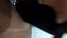 Wife amateurs homemade dildo play teasing tight pussy