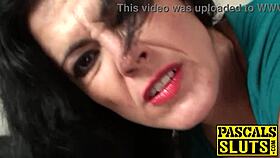 Cute UK Milf Bound Roughly Ass Fucked In Hardcore Maledom