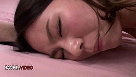 Your wild japanese fuck doll's sloppy blowjob turns into rough pounding