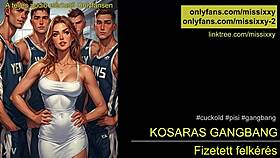 hungarian babe gangbanged hard by basketball team asmr style