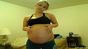 Pregnant Tori Taylor Teases in Blue Shorts!