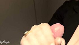 he invites me into the crowded club toilet for a thrilling private reward