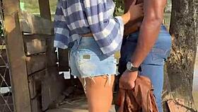 massive bbc seduces curvy hotwife boss craving farm creampie thrill