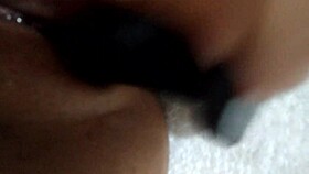 Wife amateurs homemade dildo play teasing tight pussy