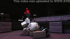 horny slut ditches roblox game to ride big black cock and get creampied hard