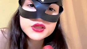 Watch This Russian Brunette's Dirty Talk Masturbation Frenzy!