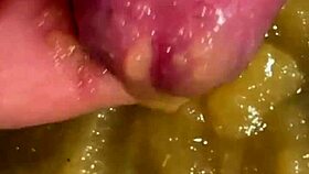 Solobdsmman injects 158 applesauce loads into small dick solo