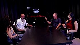 binho ted stuffs cock deep in lesbian mouth play on sheer red