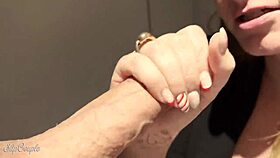 he invites me into the crowded club toilet for a thrilling private reward