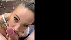 sasha foxxx blows her boss cock in the office reality