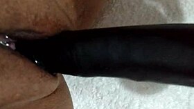 Wife amateurs homemade dildo play teasing tight pussy