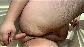 Solobdsmman injects 158 applesauce loads into small dick solo