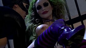 katwoman jennifer dark sneaks into prison for bisexual cage threesome