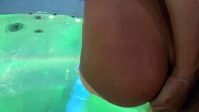 blonde tattooed claudia mac teases intimately with thomas j at home