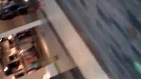 damn that ebony ass folds perfectly in hidden shop cam!