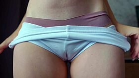 See my perfect cameltoe pussy?