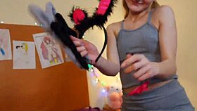 Petite Cute Girl Deepthroats Monster Hard Cock Lovingly!