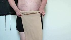 carmen nylonjunge slips into nylon full body super intriguing stuff