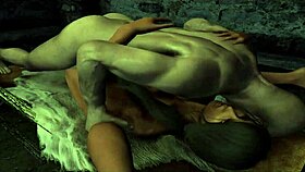 Kiana's garage jail punishment game heats up intensely