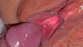 her amateur pink pussy glistens 247 days post first time