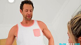 imagine deepthroating after yoga only to get tittyfucked by milf kat chase