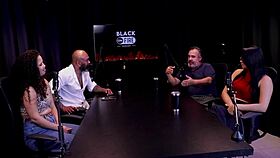 binho ted stuffs cock deep in lesbian mouth play on sheer red