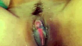 gorgeous latina lets me film her cumming voyeur style