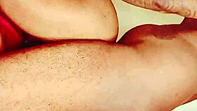 hey check out this ebony goddess and tatted king going at it with monster black cock action