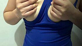 Cassandra moans wildly using dildo on curvy asian pussy