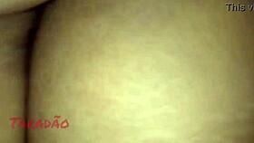 boldly banging that juicy big black ass with massive ebony cock and saggy natural tits bouncing hard