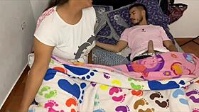 late night my horny stepmom sneaks in to ride my throbbing cock cowgirl style complete story