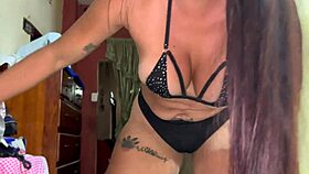 big ass busty neighbor stuck, old guy helps then fucks her silly