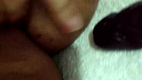 Wife amateurs homemade dildo play teasing tight pussy