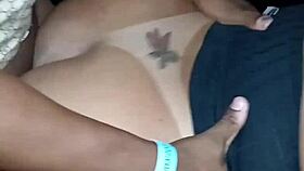 Bb sexy fat amateur taken to swing for black cock sucking and fucking