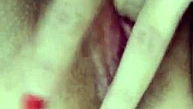 Fingers Thrust Boldly Into Swollen Clit And Dripping Vagina