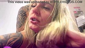 Hot babe bareback creampie in dripping wet pussy