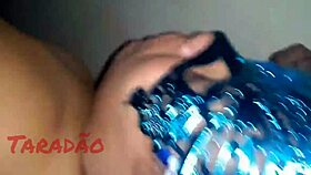 amateur bbw latina cuckold wife takes anal creampie pov with saggy tits bounce