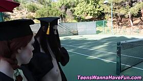 OMG, TEEN LESBIANS DEVOUR WET CUNT!