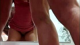 What if punishing that muscular brunette wife's legs never ends?