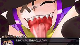 Shrift Chasha Surrenders to Defeat with Intense Femdom Fellatio Domination