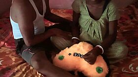 Girlfriends explore anal fun with boyfriend in steamy relationship play