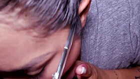 Frida gives me the most sensual cock sucking ever