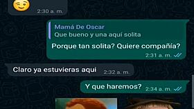 oscar's boss lady mary gives sloppy blowjobs while i film her juicy ass