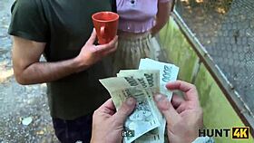 Hey boyfriend, watch me get picked up and fucked outdoors in the forest by this guy.