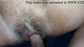 another hot wife cheats rough with creampie in shaved tight pussy. she orgasms hard wet