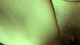 Bound Submissive Takes Close-Up Missionary Fuck and Creampie