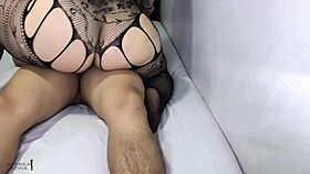 check out this hidden cam of my friend's big latina ass riding cock up close
