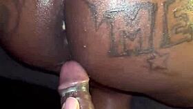 messy milf anal assfucked bent over doggystyle by monster black cock